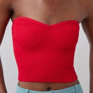 Babaton sweet heart tube top